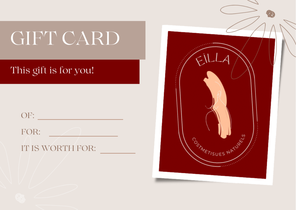 gift card beauté